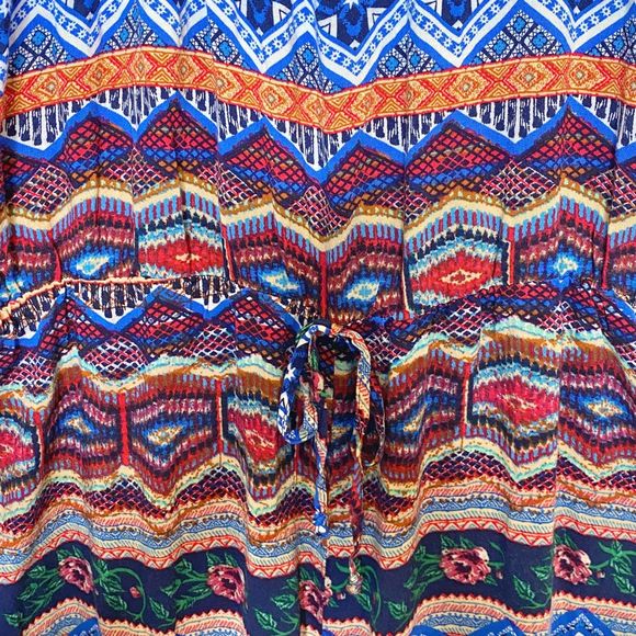 Rue 21 Tribal Print Sleeveless Jumpsuit - Size XL - Picture 2 of 4